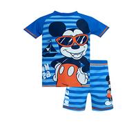 Disney Boys Mickey Mouse Zweiteiliges Badekostüm Schwimmen Set Blau 104