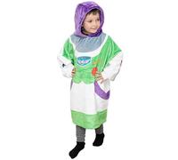 Disney Buzz Lightyear aus Toy Story - Decke Hoodie Kinder Fleece Übergröße Kapuzenpullover Jungen - 2-3 Jahre: 98cm
