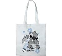 Disney BWDLILOBB007 Tote Bag Stitch 38 x 40 cm, Weiß