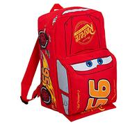 Disney Cars 3D Rucksack Kinder Lightning McQueen Schule Kindergarten Brottasche Rucksack Rot 95