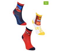 Disney Cars 3er-Set: Socken "Cars" in Bunt - Größe 23-26 | Kinder Socken Strumpfhosen