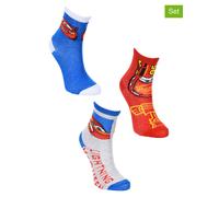 Disney Cars 3er-Set: Socken "Cars" in Bunt - Größe 23-26 | Kinder Socken Strumpfhosen