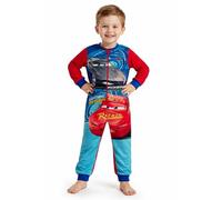 Disney Cars Einteiler für Jungen Rennwagenfahrer verkleiden Sich All-in-One Kinder Lightning McQueen Fleece-Schlafanzug Pjs