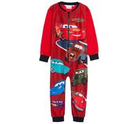 Disney Cars Einteiler für Kinder, Fleece, All-in-One, für Jungen, Lightning McQueen, Schlafanzug, multi, 6-7 Years