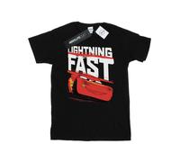 Disney - "Cars Lightning Fast" T-Shirt für Herren (Schwarz) S