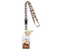 Disney Cars Mater Heizkörperfedern, Schlüsselband, Ausweishalter mit 7,6 cm Gummi-Anhänger