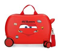 Disney Cars McQueen Kabinenkoffer für Kinder, aus robustem und leichtem ABS, Vier Doppelrollen, Zahlenschloss, Joumma Bags