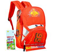 Disney Cars Rucksack für kleine Jungen, 12 Zoll, Mehrfarbig, Einheitsgröße