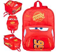 Disney Cars Rucksack Kinder Größenverstellbar Lightning McQueen Kinderrucksack Jungen und Mädchen Geschenk Idee