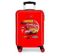 Disney Cars Rusteze Lightyear Kabinentrolley, rot, 38 x 55 x 20 cm, Hartplastik, seitlicher Kombinationsverschluss, 34 l, 2 kg, 4 Räder, Handgepäck