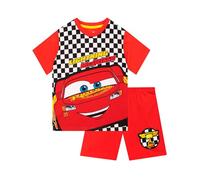 Disney Cars Schlafanzug Jungen | Lightning McQueen Pyjama Kinder | Cars Pyjama | Rot 122