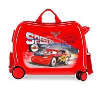 Disney Cars Speed Trails Kinder-Koffer Rot 50x38x20 cms Hartschalen ABS Kombinationsschloss 38L 2,1kgs 4 Räder Handgepäck