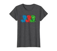 Disney Channel Rapunzel's Tangled Adventure Pascal T-Shirt, Damen, Anthrazit Meliert, 3XL