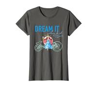 Disney Cinderella With Pumpkin Coach. Dream It, Then Do It T-Shirt, Damen, Anthrazit, XXL