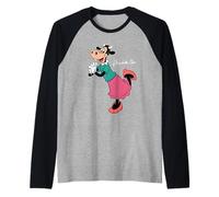 Disney Clarabelle Cow Retro Character Pose Trip Matching Raglan