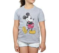 Disney - "Classic Kick" T-Shirt für Mädchen (Grau) 5-6A / 110-116cm