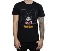 Disney - "Classic M" T-Shirt für Herren (Schwarz) L