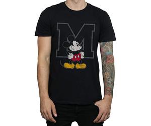 Disney - "Classic M" T-Shirt für Herren (Schwarz) M