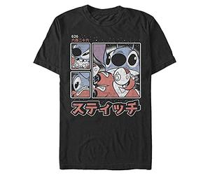 Disney Classics Lilo & Stitch - Stitch Kanji Men's Crew neck Black S