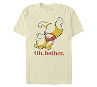Disney Classics Winnie The Pooh - Oh Bother Bear Men's Crew neck Natural S