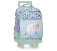 Disney Close to The Heart Frozen Rucksack, kompakt, 2 Räder, Mehrfarbig, 32 x 45 x 21 cm, Polyester von Joumma Bags, bunt, Talla única, Kompakter Rucksack mit 2 Rädern