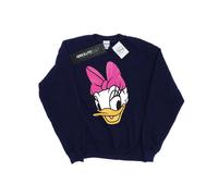 Disney - "Daisy Duck Head Painted" Sweatshirt für Damen (Marineblau) M