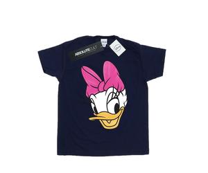 Disney - "Daisy Duck Head Painted" T-Shirt für Damen (Marineblau) L
