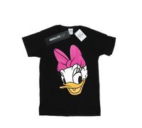 Disney - "Daisy Duck Head Painted" T-Shirt für Damen (Schwarz) S