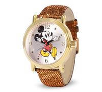 Disney Damen Analog Japanische Quarz Uhr mit Lederband NEWDS001224