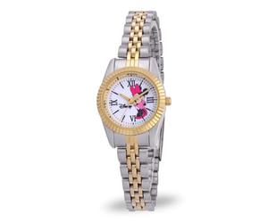 Disney Damen Analog Japanisches Quarzwerk Uhr mit Metall Armband NEW000575
