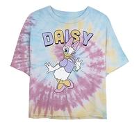 Disney Damen Daisy Duck T-Shirt, Blu/Pnk/Ly, Groß