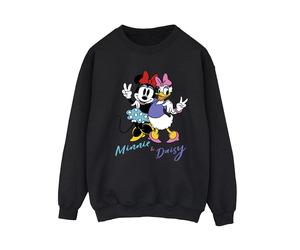 Disney Damen/Damen Minnie Mouse und Daisy Sweatshirt (Schwarz) M