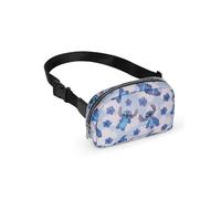 Disney Damen-Gürteltasche, Crossbody, Bauchtasche, Bauchtasche, Bauchtasche, Mickey-Minnie, I-Aah, Stich, Skellington, Blau, Stitch, Einheitsgröße
