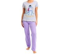 Disney Damen I-Aah Schlafanzug Violett X-Large