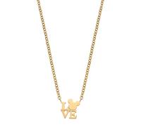 Disney Kette N600580YL-B Damen Edelstahl Gold One Size