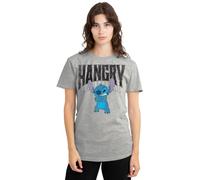Disney Damen Lilo and Stitch Hangry Ladies, Athletic Heather T-Shirt, M