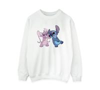 Disney Damen/Lilo & Stitch Kisses Sweatshirt (Weiß) S