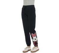 Disney Damen Minnie Mouse Jogginghose Loungehose: S bis Übergröße, Schwarz , 4X