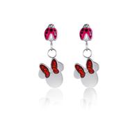 Disney Damen-Ohrstecker Edelstahl Zirkonia One Size, Silber 32024169