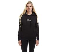 Disney Damen Rainbow Logo Hooded Sweatshirt, Schwarz, 40