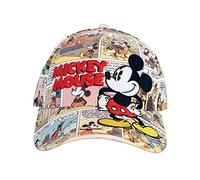 Disney Damen Schwarz und Weiß Baseballkappe, Multi, Einheitsgröße