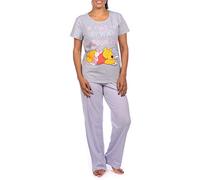 Disney Damen Winnie Puuh Schlafanzug Grau Small