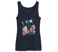 Disney Damen Wodalwotk022 Tanktop, Marineblau, XS