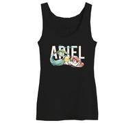 Disney Damen Wodlitlts011 Tanktop, Schwarz, Small