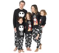 Disney der Albtraum vor Weihnachtsfamilie Pyjamas Männer Frauen Jungen Mädchen XL