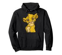 Disney Der König der Löwen, junge Simba, Porträtskizze, lächelnd Pullover Hoodie