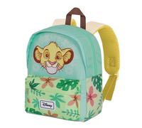 Disney Der König der Löwen Jungle-Joy Kindergartenrucksack, Grün, 22 x 27 cm, Kapazität 5 L