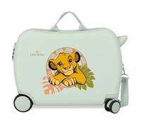 Joumma Disney The Lion King, Kinderkoffer, Grün, 50 x 38 x 20 cm, starr, 1,8 kg, ABS-Seitenkombinationsverschluss, 1,8 kg, 38 l, Handgepäck, grün, Talla única, Kinderkoffer
