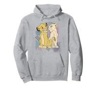 Disney Der König der Löwen Simba & Nala Meet Eyes zum Valentinstag Pullover Hoodie