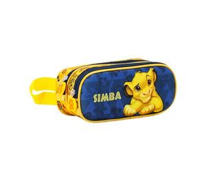 Disney Der König der Löwen Simba Rest-3D Doppelfedermäppchen, Dunkelblau